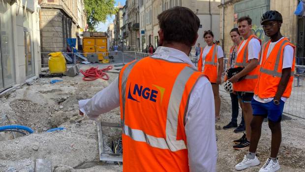 NGE soigne ses étudiants de l'ESTP en Provence