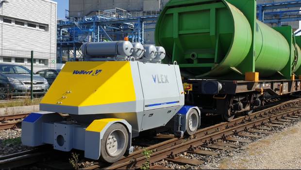 Innotrans 2022 : Vollert présentera le véhicule robotisé VLEX 40