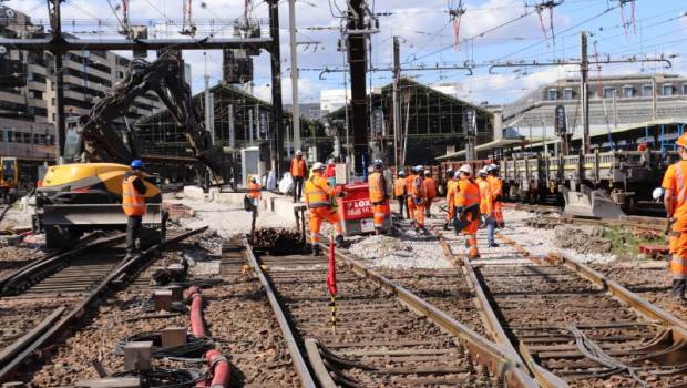 Travaux de grande ampleur en gare de Lyon