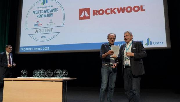 Rockwool récompensé par une médaille d’argent pour Rockcycle Réno