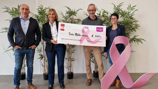 M3 renouvelle son soutien à la lutte contre le cancer