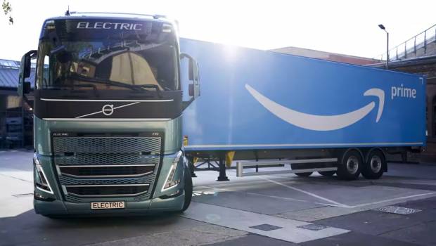 Amazon Allemagne s'équipe en Volvo Trucks électriques