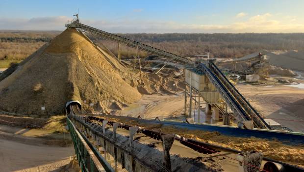 Carrière Lafarge de Sandrancourt : du sable tapi sous l’eau