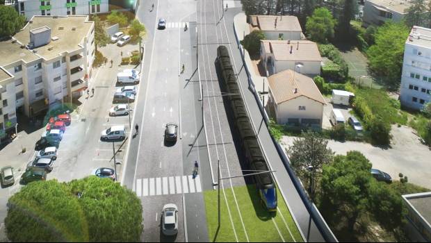 L5 nord duTramway de Montpellier :  2 lots attribués à NGE