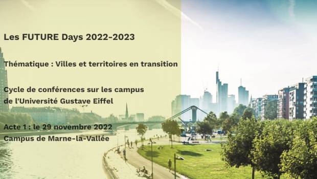 L'Université Gustave Eiffel lance la 6e édition des Future Days