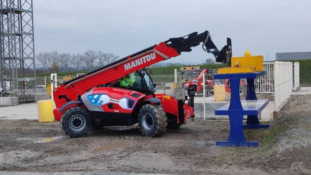 Manitou dévoile un premier télescopique fonctionnant à l'hydrogène