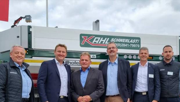 Kahl Schwerlast opte pour la nouvelle FT SERIES de Goldhofer