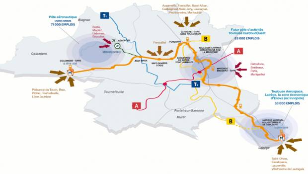 3e ligne de métro de Toulouse et CLB : 1,1 milliard d'euros de marchés attribué