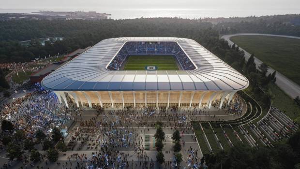 Zaha Hadid Architects conçoit le nouveau stade d'Aarhus