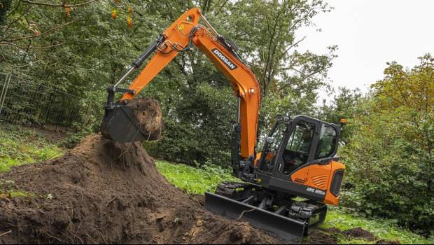 Une nouvelle mini de 8 T chez Doosan