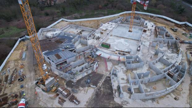 Centre aquatique olympique de Taverny : quand le béton se jette à l'eau !