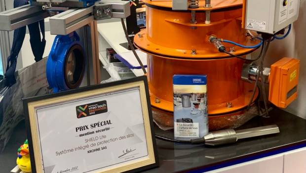 Krohne primé lors du concours « Vrac Tech Innovation »