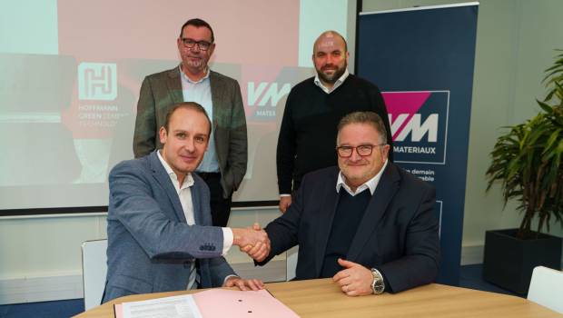 Hoffmann et VM Matériaux signent un accord de distribution pour les sacs de ciment décarboné H-Iona