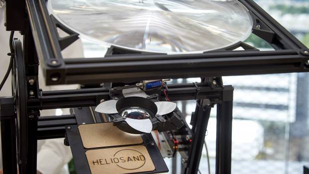 Heliosand : et de la chaleur naît le sable