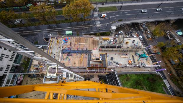 Projet « Wood’Up », une structure bois béton qui se hisse sur 15 niveaux