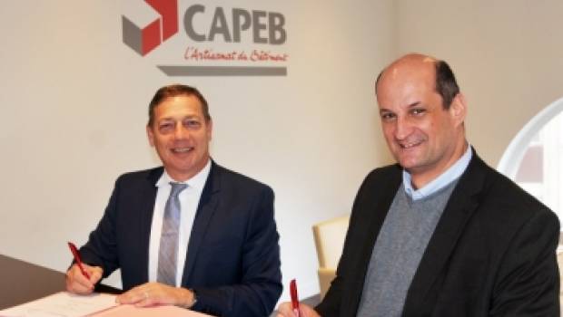La Capeb et BerryAlloc signent un partenariat au service des artisans du bâtiment