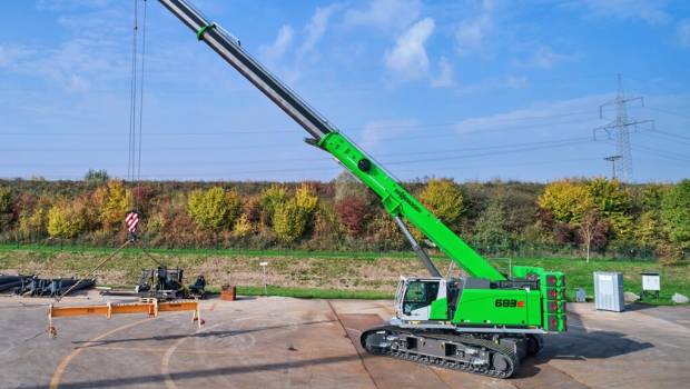 Sennebogen lance une grue télescopique de 80 t