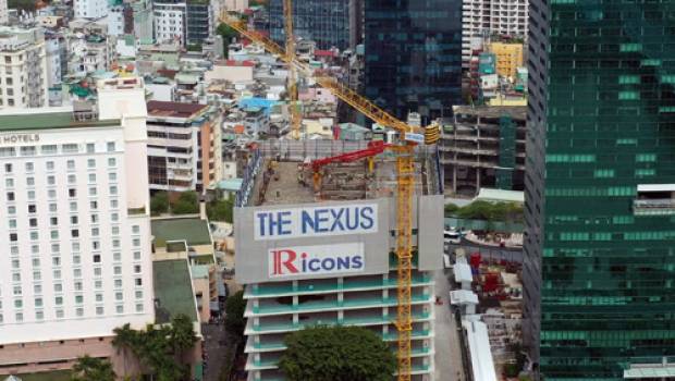 Deux grues Potain MCH 175 sélectionnées pour le Nexus au Vietnam