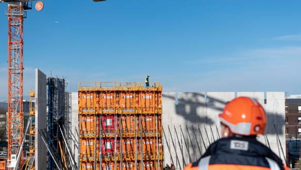 Des voiles grande hauteur coulés sur le PRISME à Bobigny