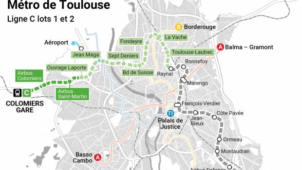 Eiffage et NGE raflent le lot 1 de la 3e ligne du métro de Toulouse
