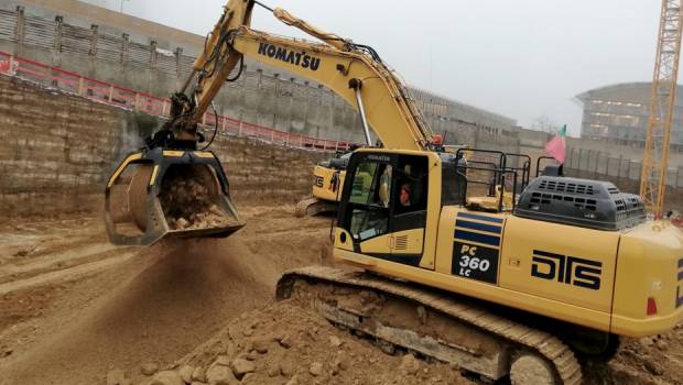 Au Luxembourg, MB Crusher prépare le terrain au futur bâtiment de la BEI