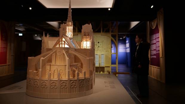 Un parcours pédagogique et didactique pour comprendre le chantier de Notre-Dame de Paris