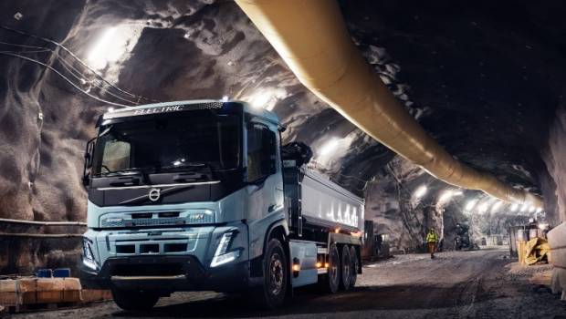 Boliden déploie des camions électriques Volvo Trucks dans ses mines