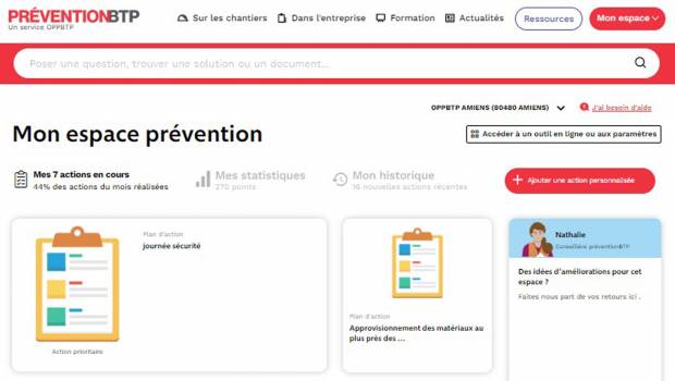L’OPPBTP lance un nouvel outil pour piloter la prévention de l’entreprise au quotidien