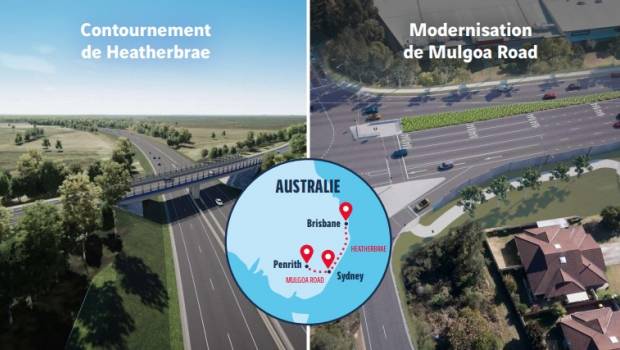 Vinci renouvelle le réseau routier de Nouvelle-Galles du Sud