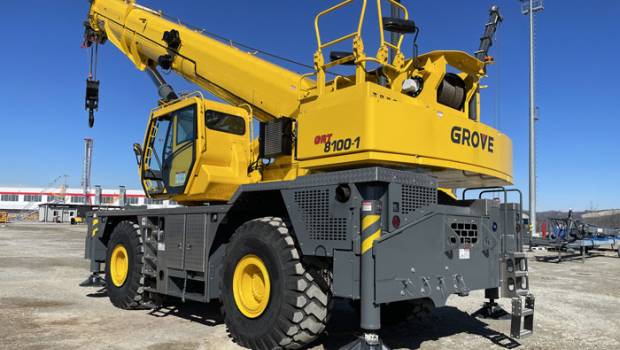 Les grues tout-terrain Grove GRT8120 entrent en production