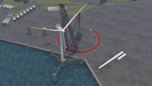 Mammoet va produire la plus grande grue électrique au monde