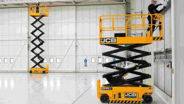 JCB  : une nouvelle gamme de nacelles ciseaux électrisante