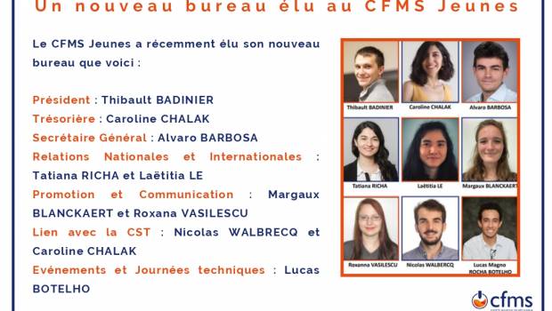 Nouveau bureau pour le CFMS Jeunes