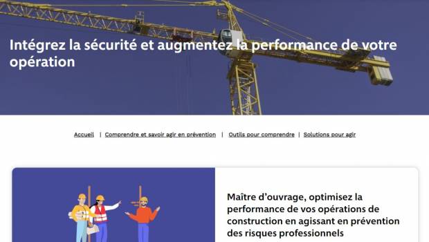 L’OPPBTP lance un nouveau site internet  dédié à la maitrise d’ouvrage et à la maîtrise d’oeuvre