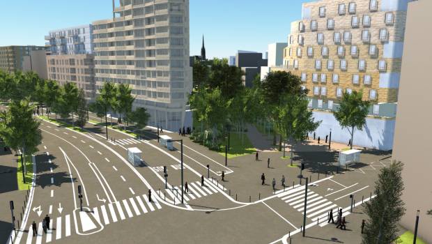Le BIM façonne les espaces publics du quai Deschamps à Bordeaux