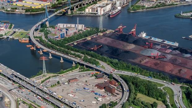 À Hambourg, le pont de Köhlbrand a son jumeau numérique