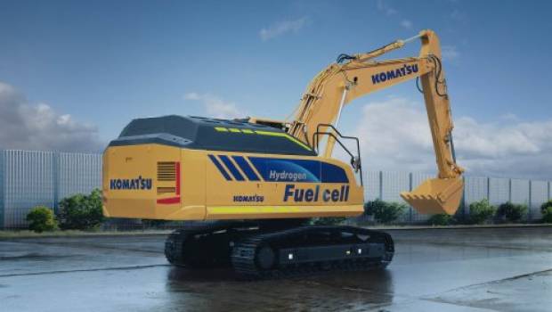 Komatsu avance sérieusement sur l’hydrogène