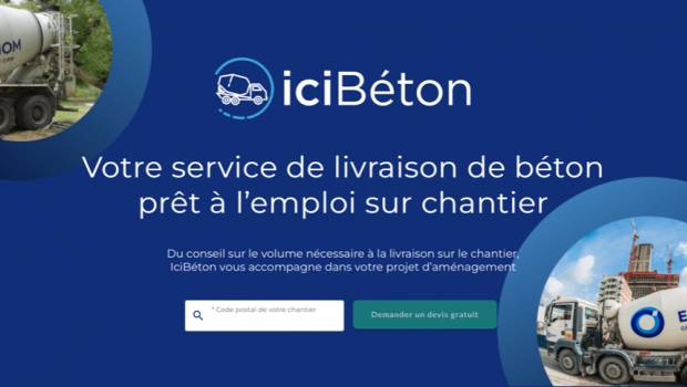 Eqiom lance un service de livraison de bétons prêts à l’emploi destiné aux artisans et particuliers