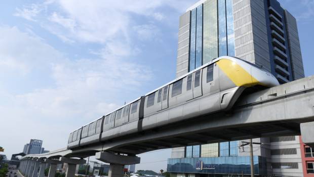 Le système de monorail Innovia d'Alstom entre en service à Bangkok