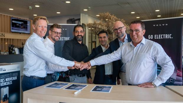 DHL, Volvo Trucks et le groupe Bioret, accord tripartite