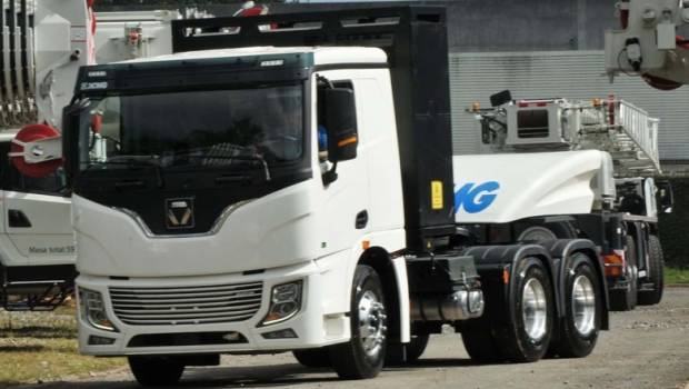 XCMG lance de nouveaux camions électriques au Brésil