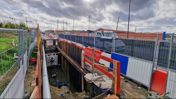 Une canalisation étirée pour mieux tuber