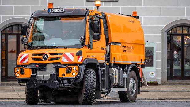 Le nouvel Unimog de la ville de Torgau