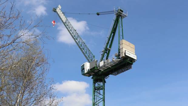 Les grues Potain choisies pour une nouvelle liaison ferroviaire à grande vitesse