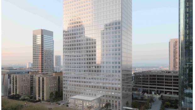 Goyer démarre la rénovation des façades de la tour Ariane à Paris-La Défense