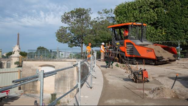 Colas met en accessibilité le Jardin des Tuileries