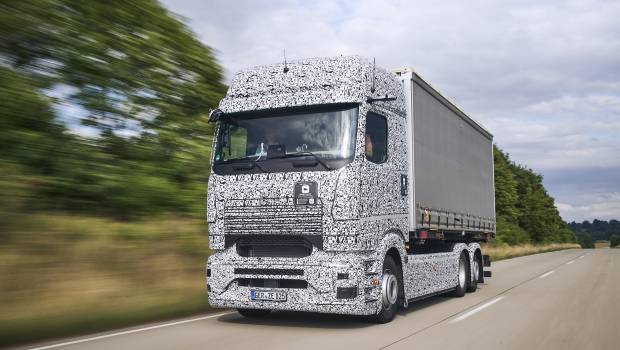 L'eActros 600 de Daimler Trucks en test longue durée
