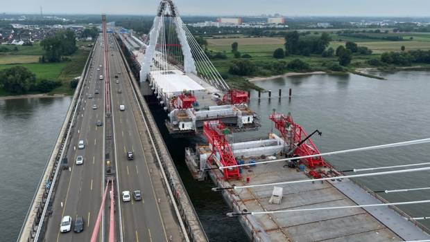 Eiffage offre un pont neuf à Leverkusen