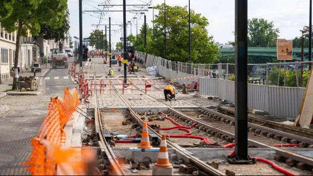 Nantes : un été de travaux pour la ligne T2 du tramway