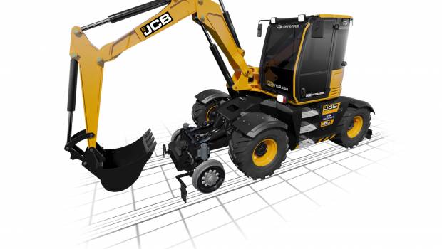 JCB et Geismar,  ensemble  pour une pelle rail-route